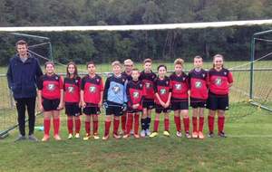 Les U13 reviennent avec 1 victoire et 2 défaites...