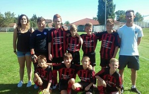 Les U12 s’inclinent de peu 