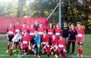 Les U15 B s'imposent de justesse à Roiffieux 