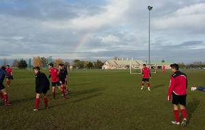 Les U17 A partagent les points à domicile