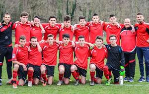 Les U17(1) sortent de la coupe la tête haute, en 1/8eme de finale.