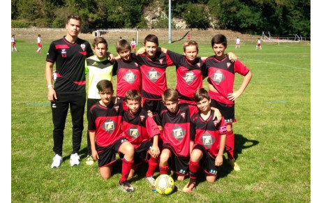 Les U13 de Hugo s'inclinent logiquement...