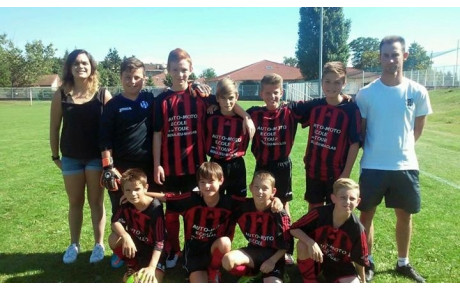 Les U12 s’inclinent de peu 