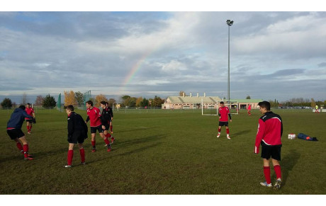 Les U17 A partagent les points à domicile