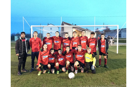 Les U17 B s'inclinent mais proposent du jeu!