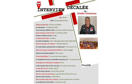 Interview décalée de Thomas