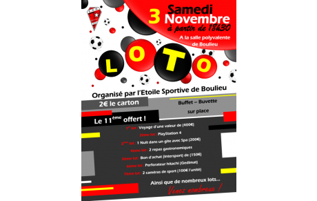 Manifestation : Loto de l'ESB