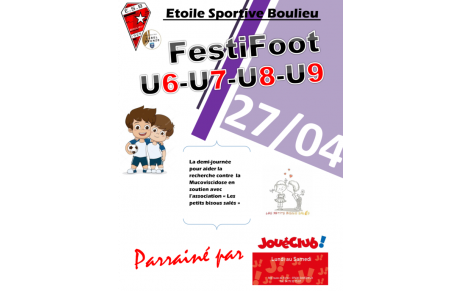 Festifoot 3ème édition (U6-U7-U8-U9)