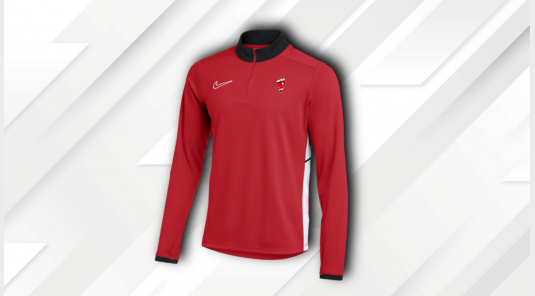 Haut d'entraînement 1/4 zip Academy 25 Femme